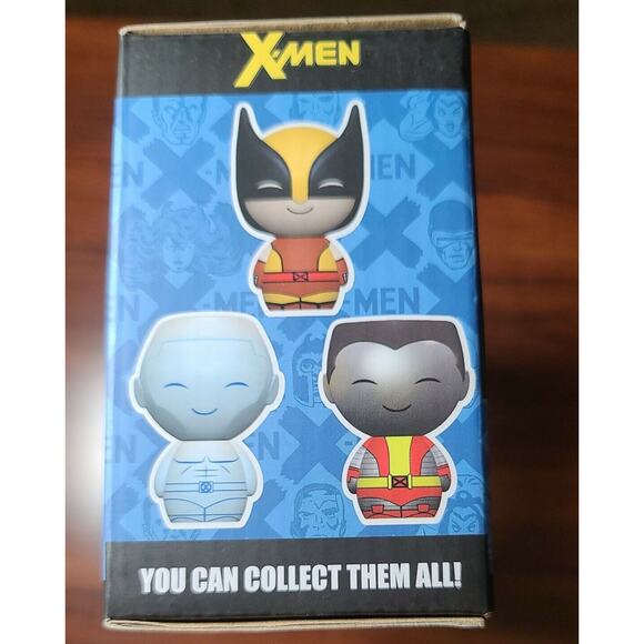 Funko Dorbz X-Men 3-pack Wolverin Ice-Man Colossus Vinyl 2016 Exclusive New - Picture 5 of 6